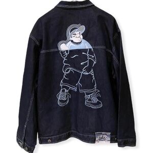 SOUTHPOLE Vintage Jacket, Denim Skate, Urban, Y2K, Hip Hop Art, Nice Condition